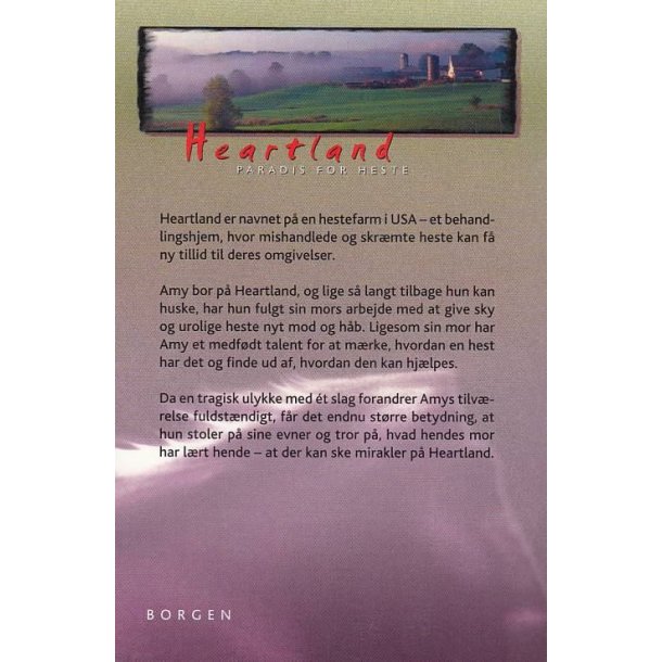 Heartland 1 - En sv�r tid (Bog)