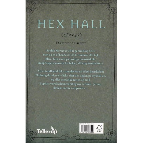 Hex Hall 1 - D�monens h�vn (Bog)