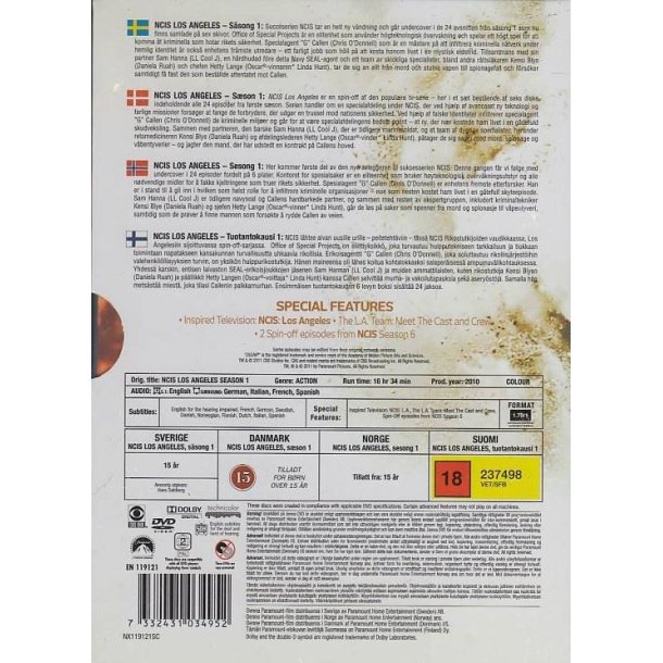 NCIS Los Angeles - S�son 1 (DVD)