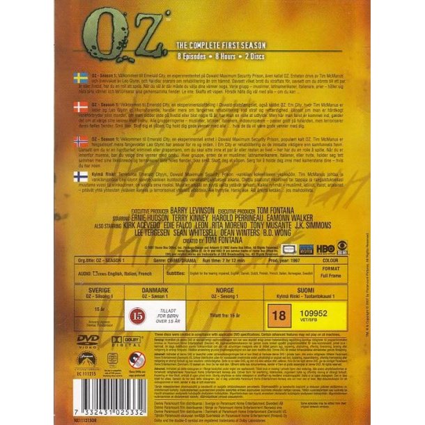 OZ - S�son 1 (DVD)