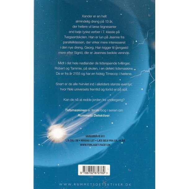 Rummets Detektiver 1 - Tidsmaskinen (Bog)