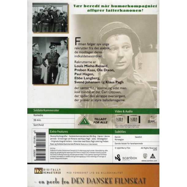 Soldaterkammerater (DVD)