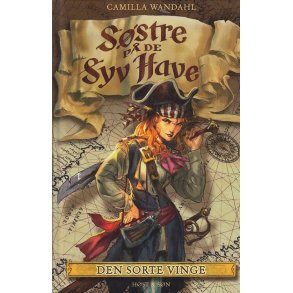 S�stre p� de Syv Have 1 - Den sorte vinge (Bog)