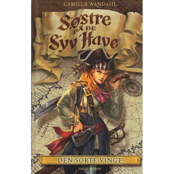 S�stre p� de Syv Have 1 - Den sorte vinge (Bog)