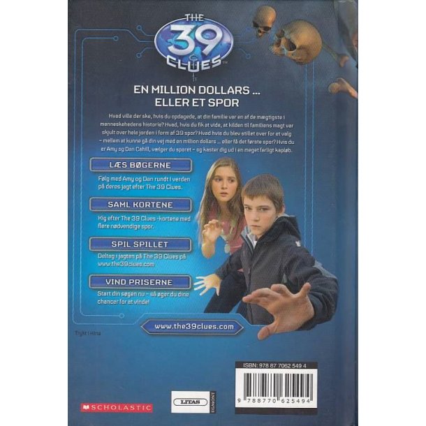 The 39 Clues 1 - Knoglelabyrinten (Bog)