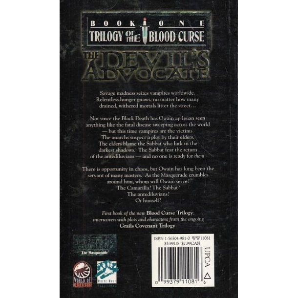Blood Curse 1 - The Devils Advocate (Bog)