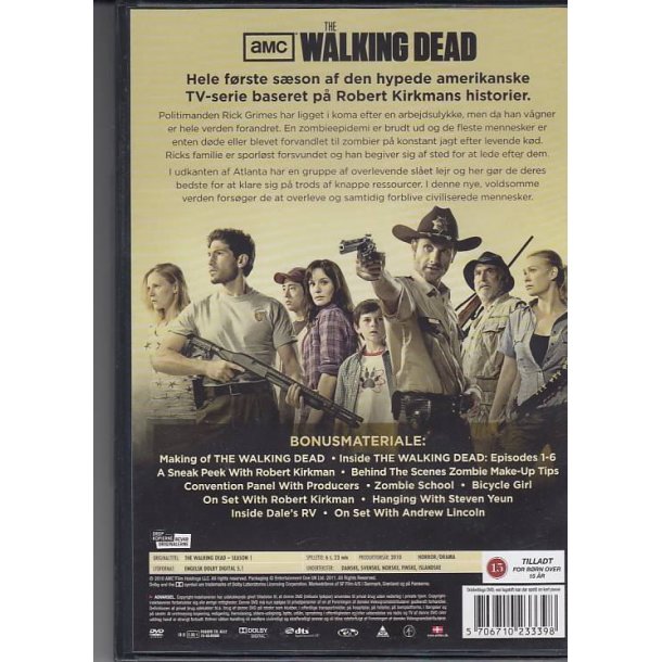 The Walking dead - S�son 1 (DVD)