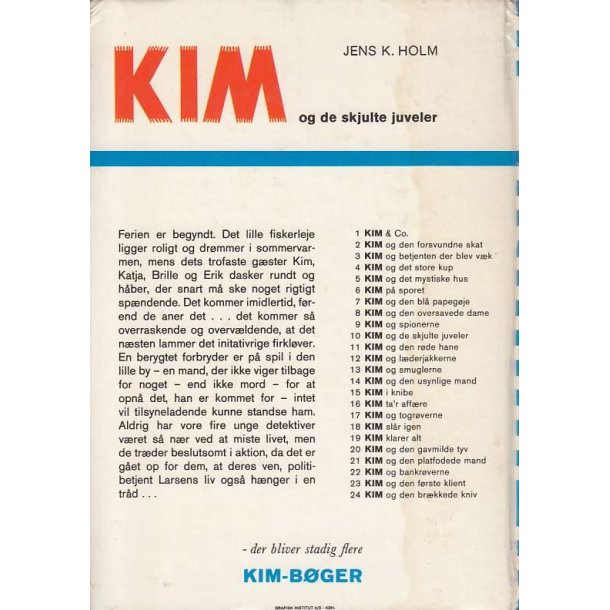 Kim 10 - Og de skulte juveler (Bog)