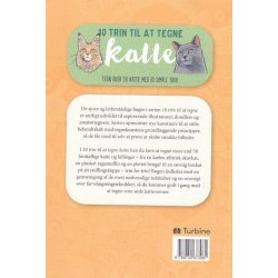 10 Trin til at tegne katte (Bog)