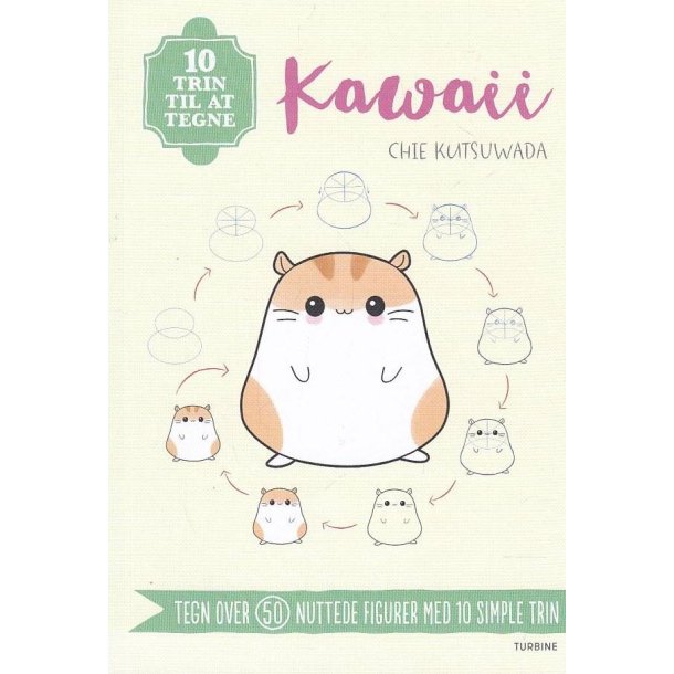 10 Trin til at tegne Kawaii (Bog)