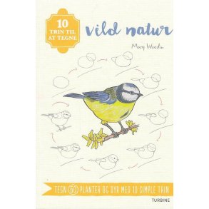 10 Trin til at tegne vild natur (Bog)