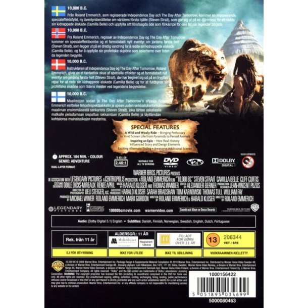 10,000 BC (DVD)