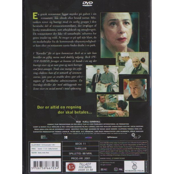 Beck 11 - Kartellet (DVD)