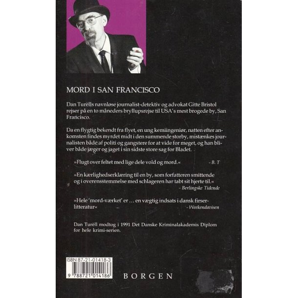Dan Tur�ll 12 - Mord i San Francisco (Bog)