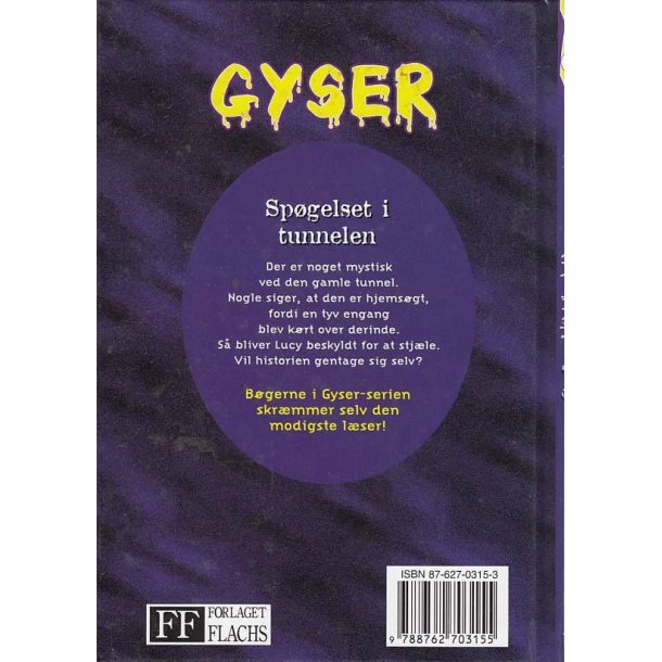 Gyser 12 - Sp�gelset i tunnelen (Bog)