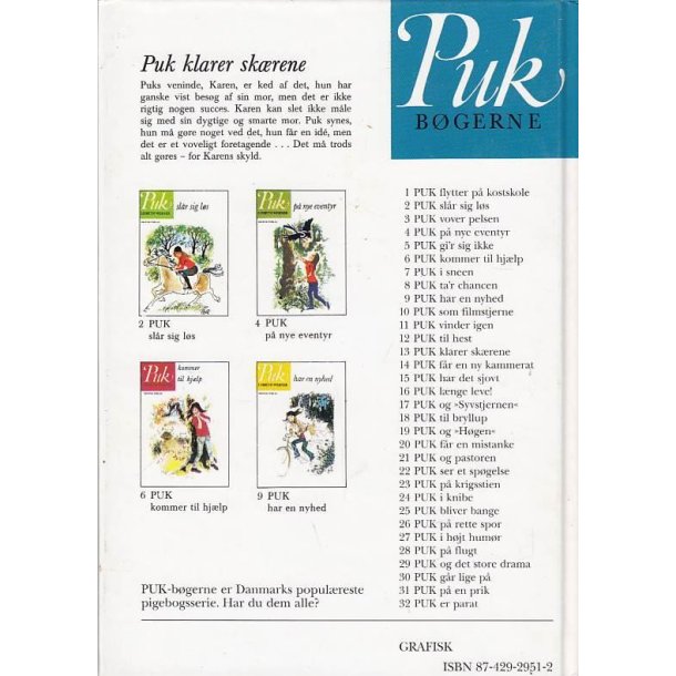 Puk klarer sk�rene - 13 (Bog)