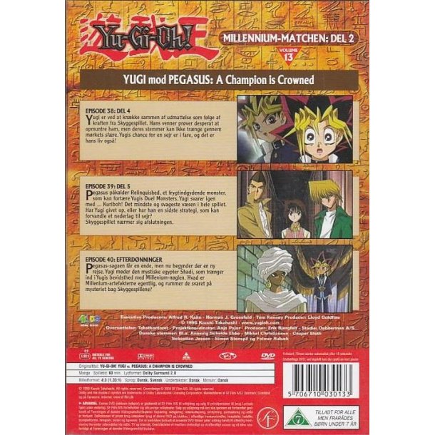 Yu-Gi-oh! 13 - Millenium-Matchen Del 2 (DVD)