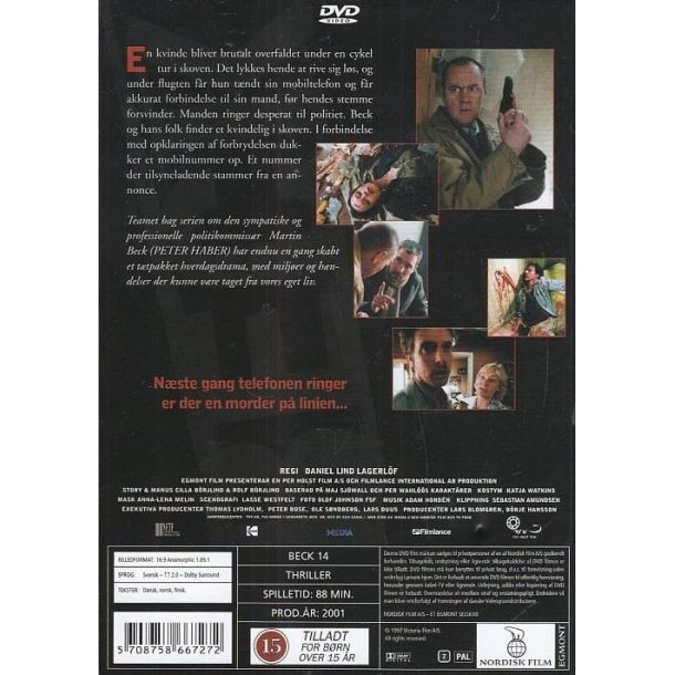 Beck 14 - Annoncemanden (DVD)