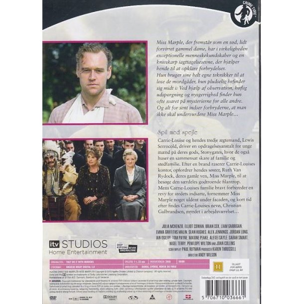 Miss Marple 16 - Spil med spejle (DVD)