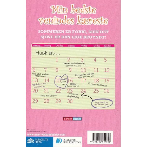 Marry-Kate og Ashley - Sweet 16 - Min bedste venindes k�reste (Bog)