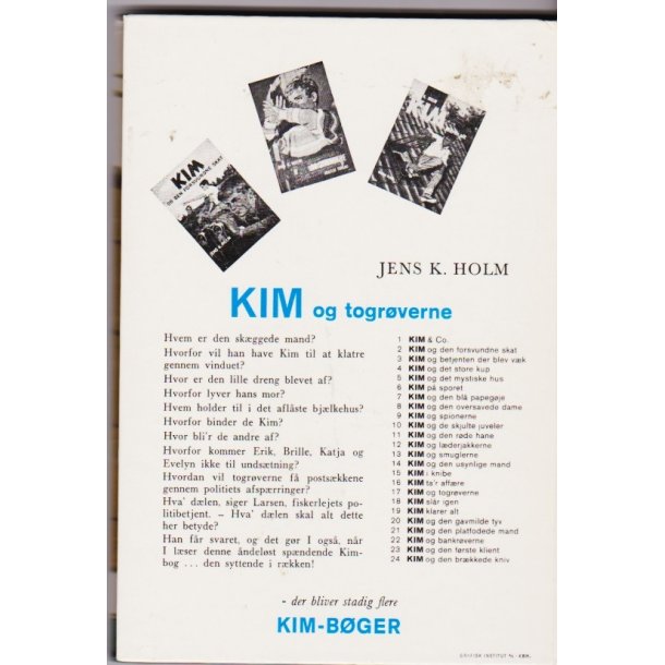 Kim 17 - Og togr�verne (Bog)