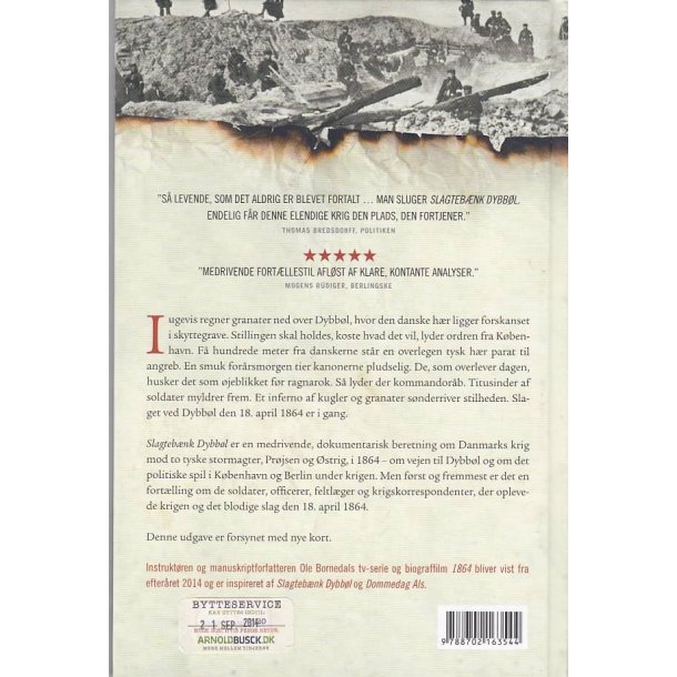 1864 Slagteb�nk Dybb�l (Bog)