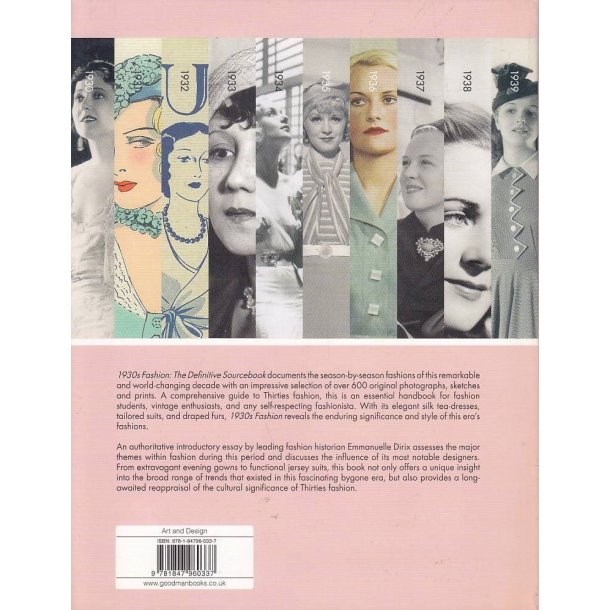 1930s Fashion - The Definitive Sourcebook (Bog)