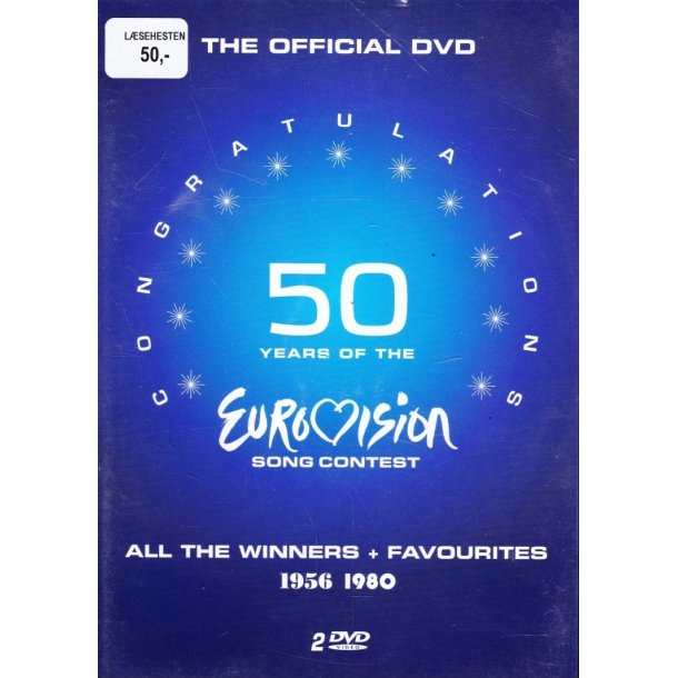 50 years og the Euro vision song contest 1956-1980 (DVD)