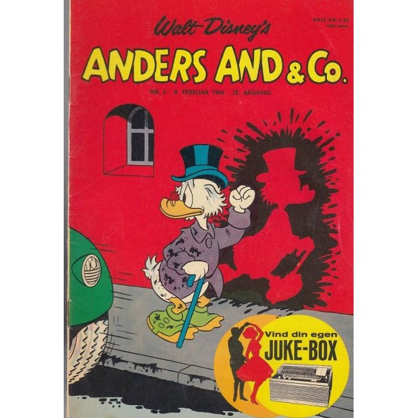Anders And & Co. 1966 Nr. 6 