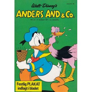 Anders And & Co. 1971 Nr. 33