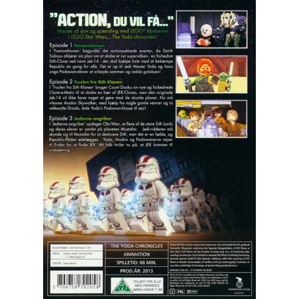 Lego Star Wars - The Yoda Chronicles - Episode 1 - 3 (DVD)