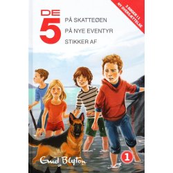 De 5 - P� skatte�en, P� nye eventyr, Stikker af - 3 b�ger i 1 (Bog)