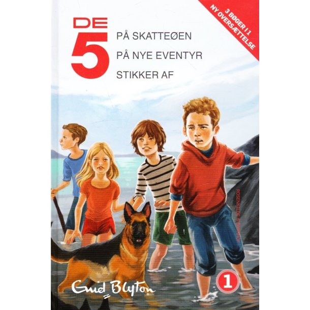 De 5 - P� skatte�en, P� nye eventyr, Stikker af - 3 b�ger i 1 (Bog)