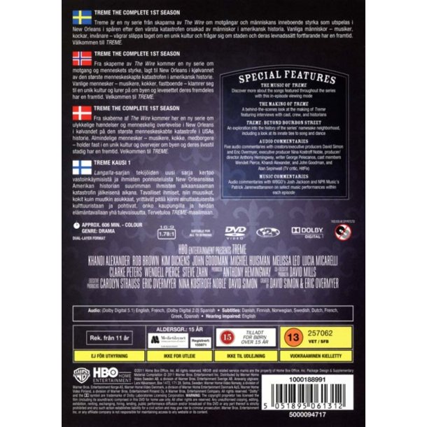 Treme - S�son 1 (DVD)