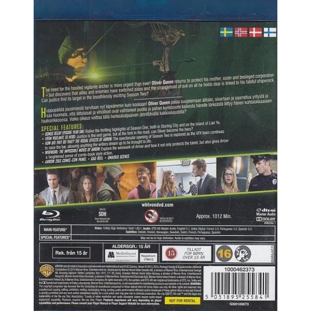 Arrow - S�son 2 (Blu-ray)