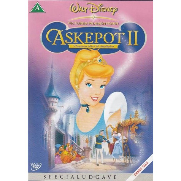 Askepot 2 - Dr�mmen bliver til virkelighed (DVD)