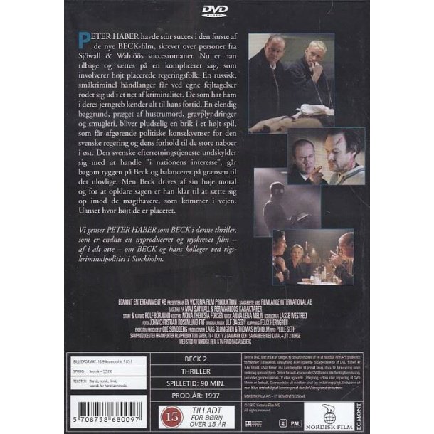 Beck 2 - Manden med ikonerne (DVD)