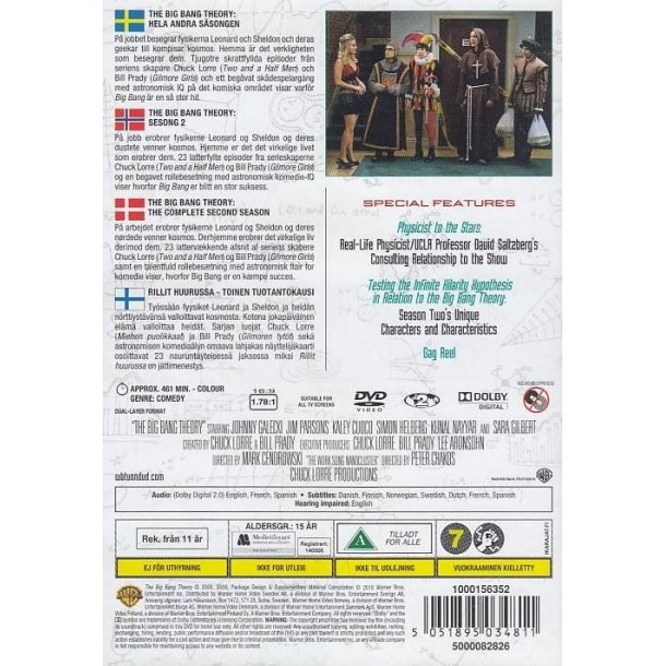 The Big Bang Theory - S�son 2 (DVD)