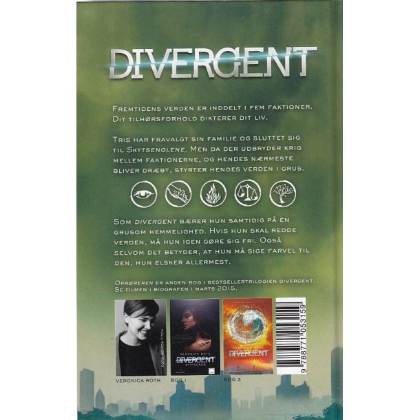 Divergent 2 - Opr�reren (Bog)