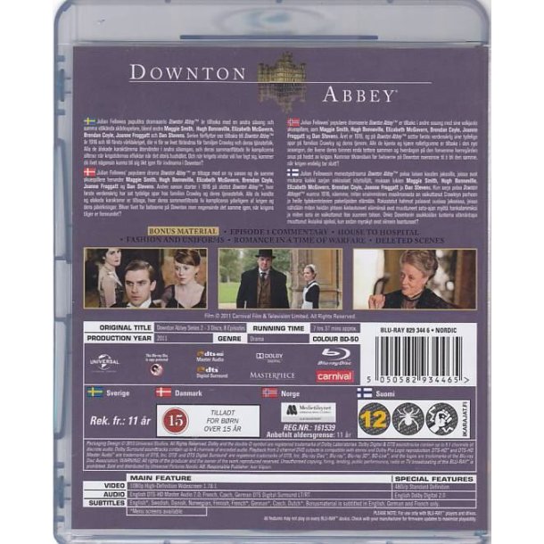 Downton Abbey - S�son 2 (Blu-ray)