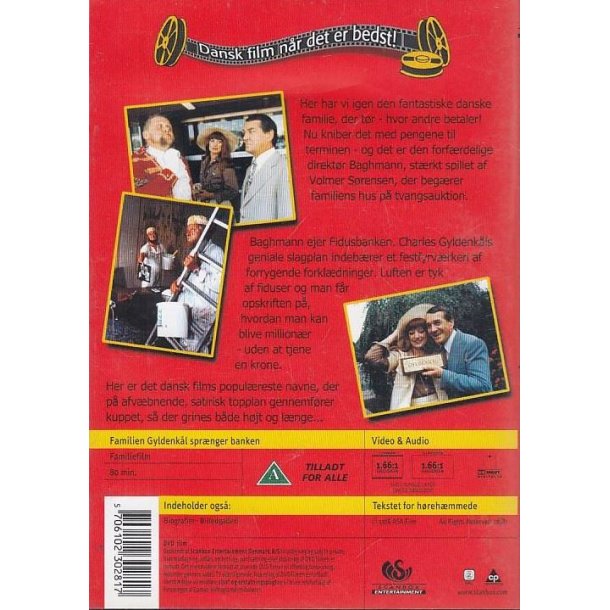 Familien Gyldenk�l 2 - Spr�nger banken (DVD)
