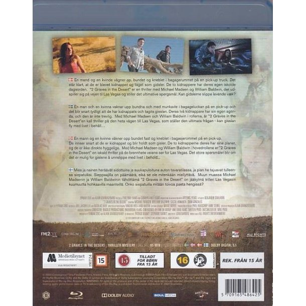 2 Graves in the desert (Blu-ray)