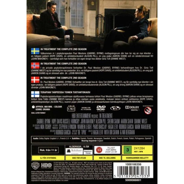 In treatment - S�son 2 (DVD)
