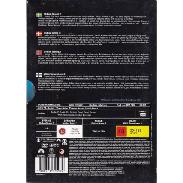 Medium - S�son 2 (DVD)