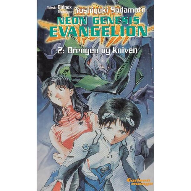Neon Genesis Evangelion 2 - Drengen og kniven (Bog)