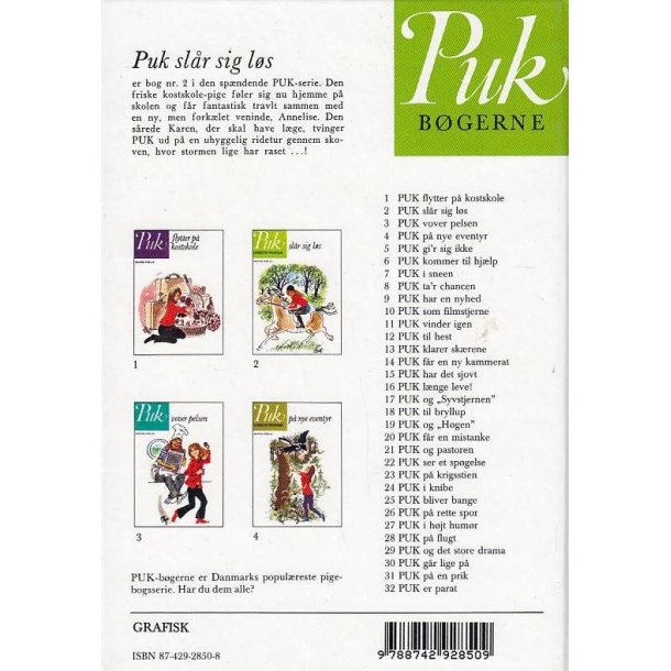 Puk sl�r sig l�s - 2 (Bog)