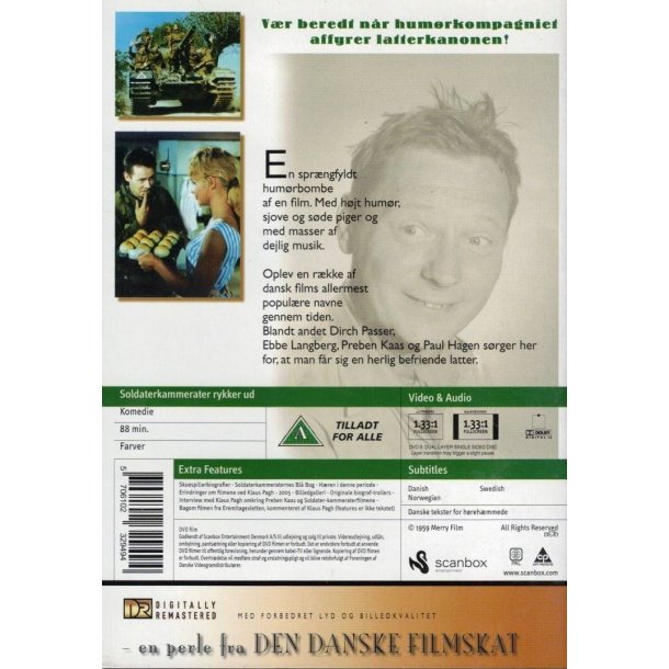 Soldaterkammerater rykker ud (DVD)