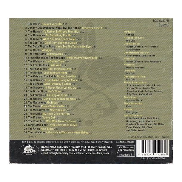 Street Corner Symphonies - The Complete Story Of Doo Wop, Volume 2 - 1950 (CD)