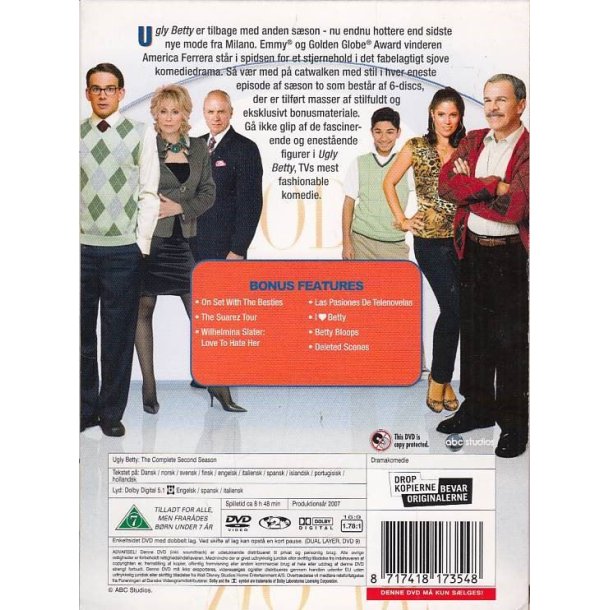 Ugly Betty - S�son 2 (DVD) 