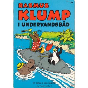 Rasmus Klump 20 - I undervandsb�d (Bog)